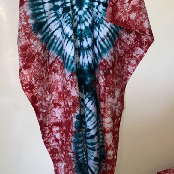 African Multicolored Boubou Dress Size standard - Picture 10 of 15